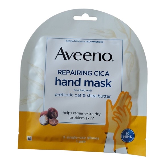 Bath & Body | Aveeno Repairing Cica Hand Mask With Prebiotic Oat And ...